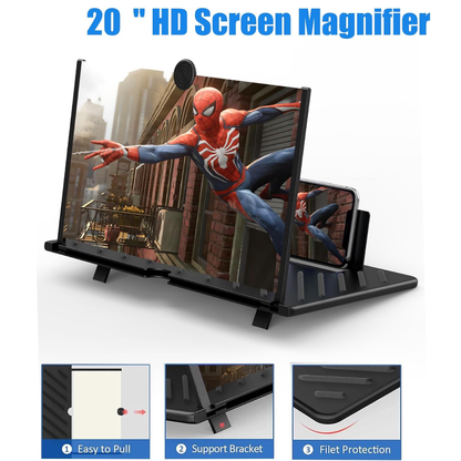 Curved Phone Screen Magnifier