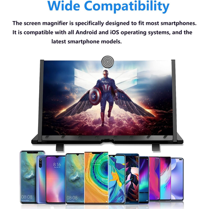 Curved Phone Screen Magnifier