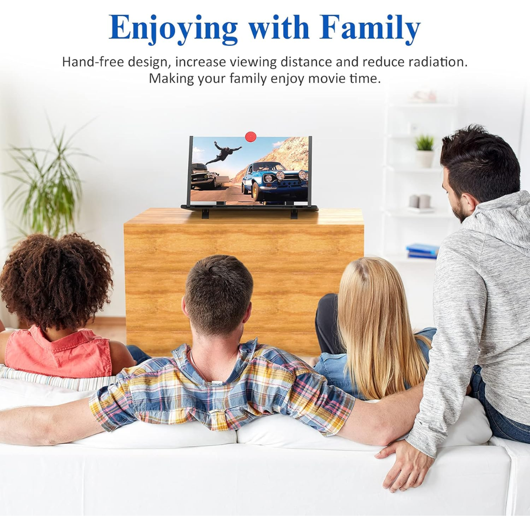 Curved Phone Screen Magnifier